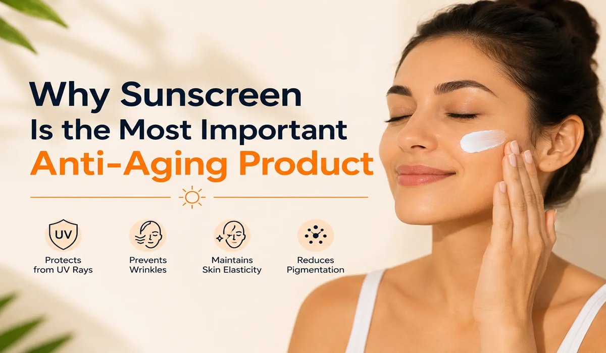 Why Sunscreen Is the Most Important Anti-Aging Product You Use Every Day