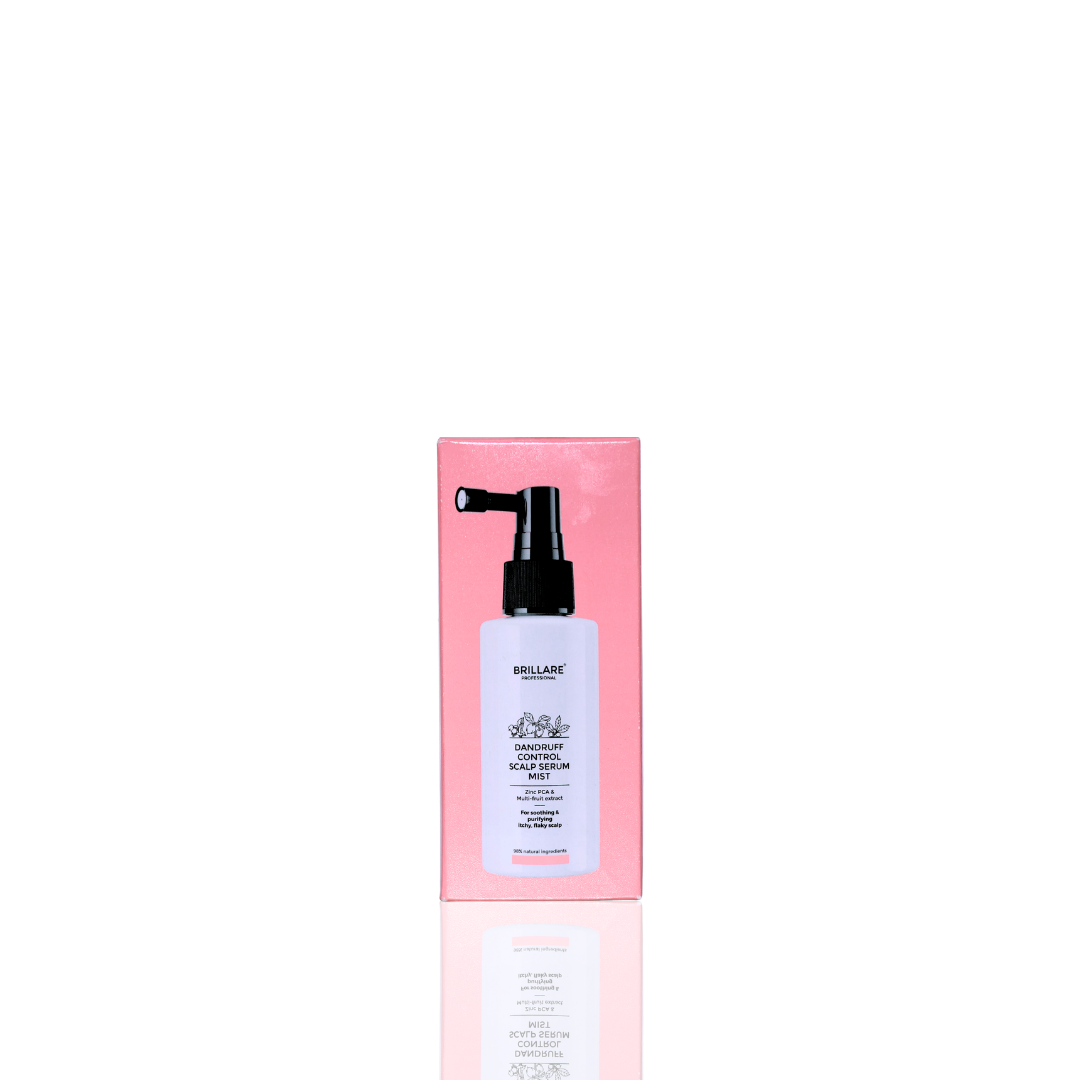 Skincare product with packaging on a white background