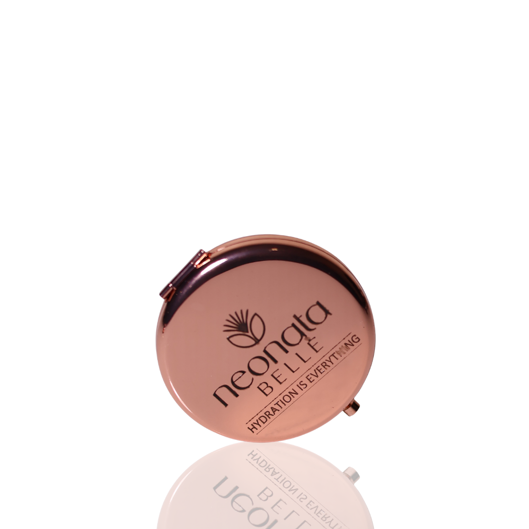 Neonata Belle Premium Compact Mirror for Women | Makeup Touch-Up Mirror | Portable Beauty Essential