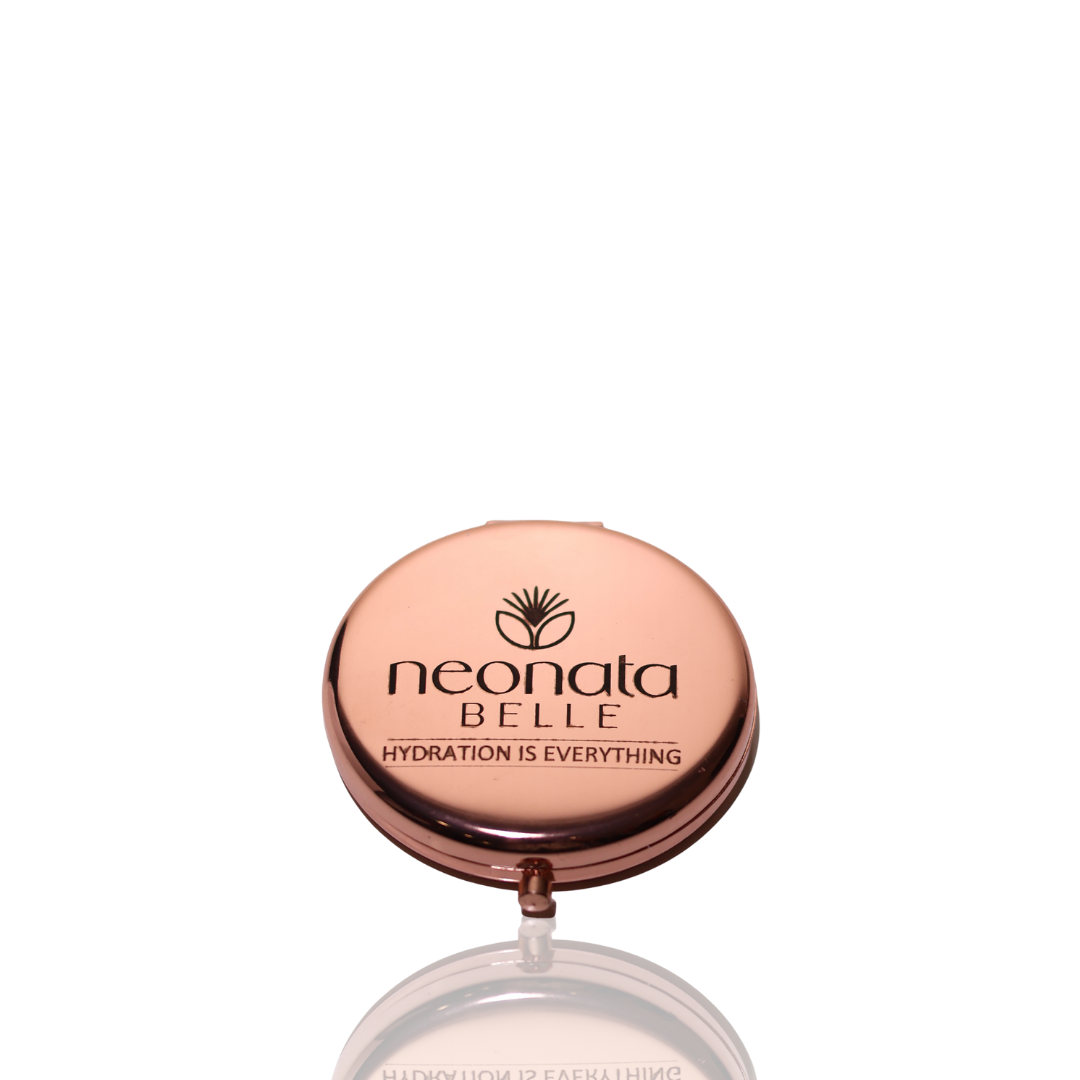 Neonata Belle Premium Compact Mirror for Women | Makeup Touch-Up Mirror | Portable Beauty Essential