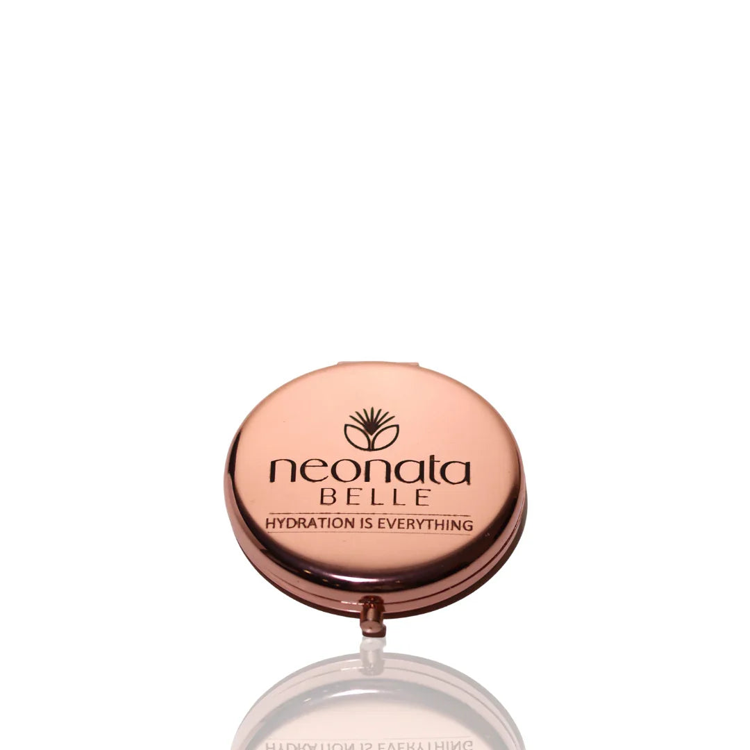 Neonata Belle Premium Compact Mirror for Women | Makeup Touch-Up Mirror | Portable Beauty Essential