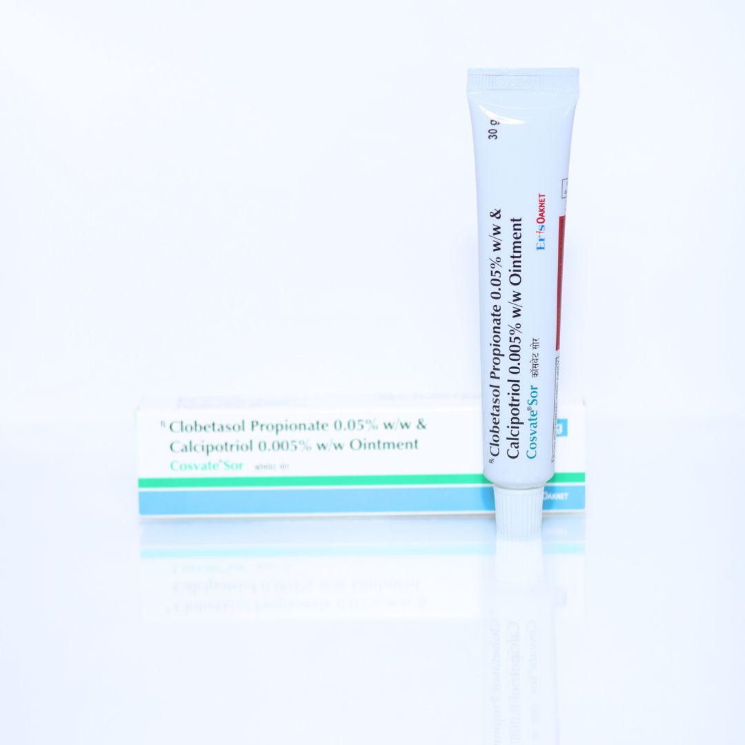 Cosvate Sor 0.005%W/W Ointment