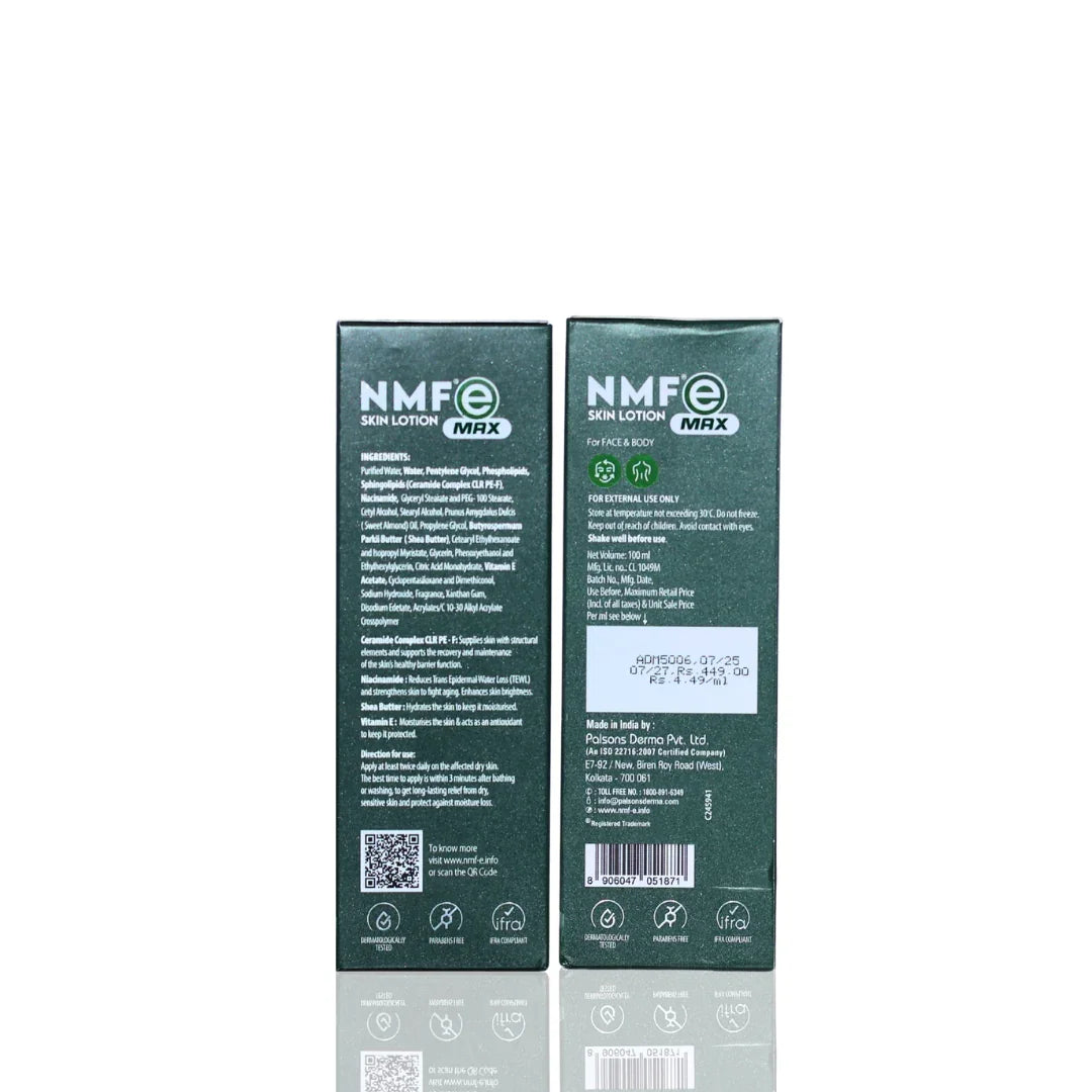 NMFe Max Skin Lotion For Dry & Sensitive Skin