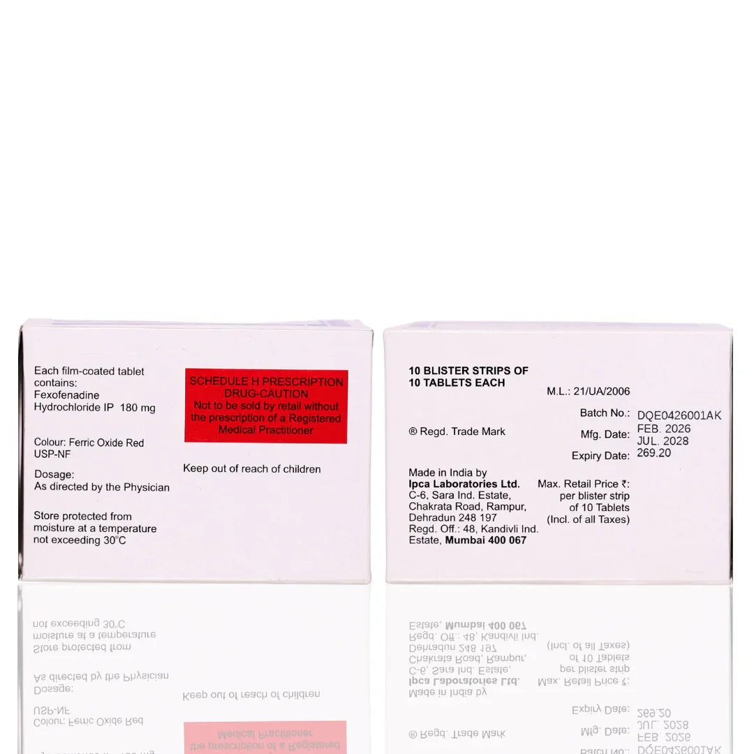 Fexova 180 Tablet
