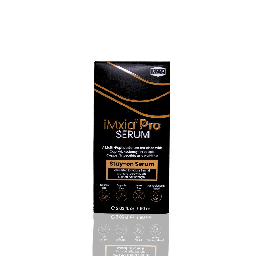 iMxia Pro Serum packaging on a white background