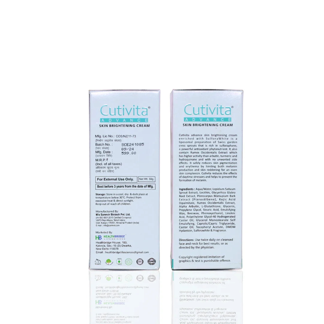 Cutivita Advance Skin Brightening Cream