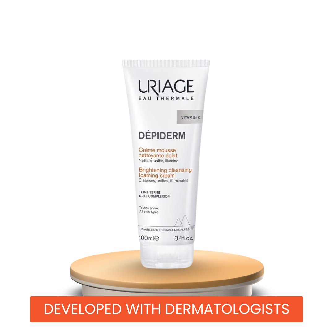 Uriage Dépiderm Brightening Cream Foam Cleanser