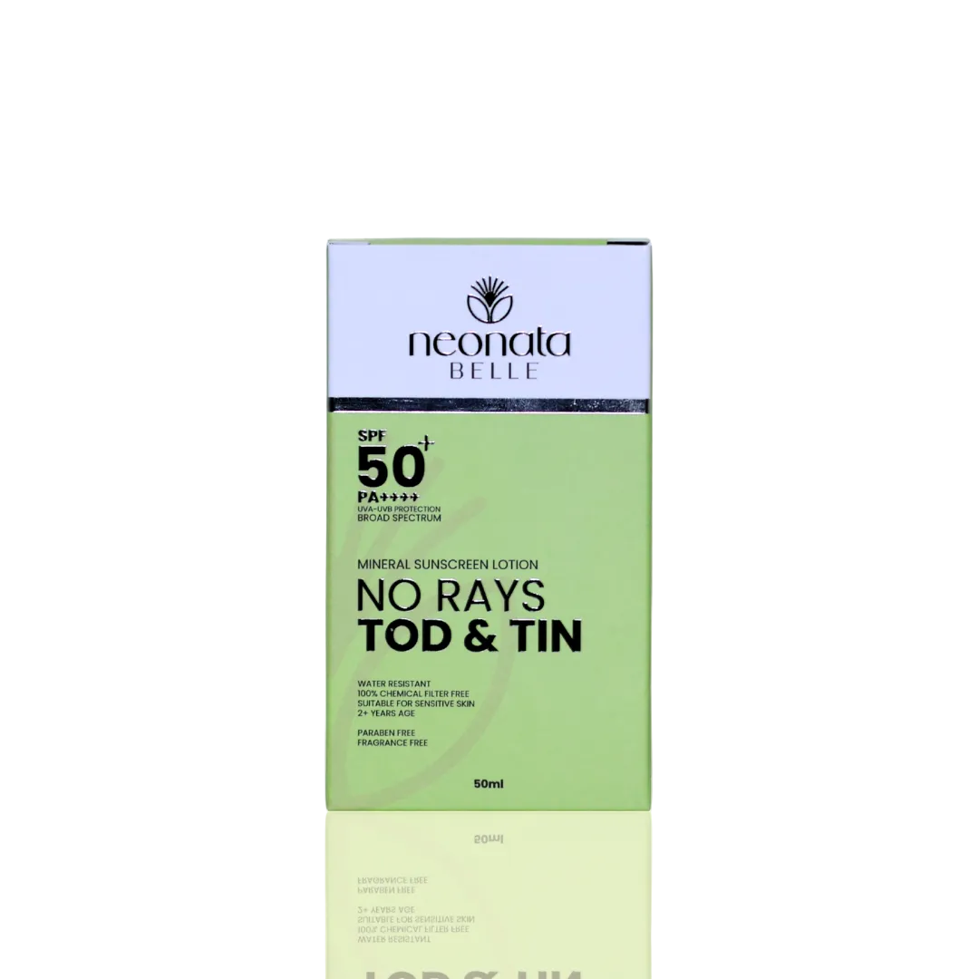 Neonata Belle Mineral Sunscreen Lotion Spf 50+ No Rays Tod & Tin