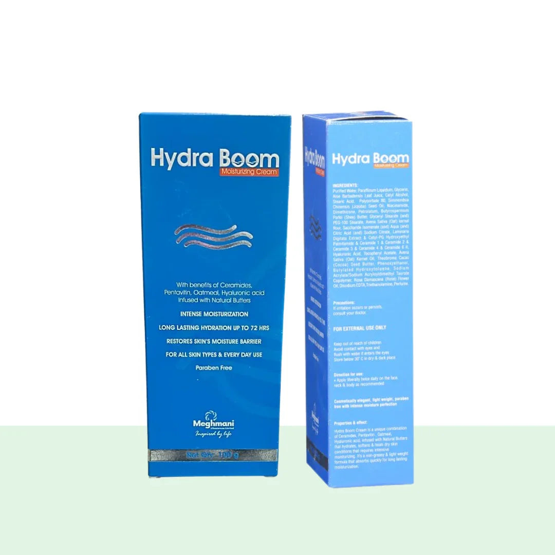 Hydra Boom Moisturizing cream 100 gm - Atomic Pharmacy