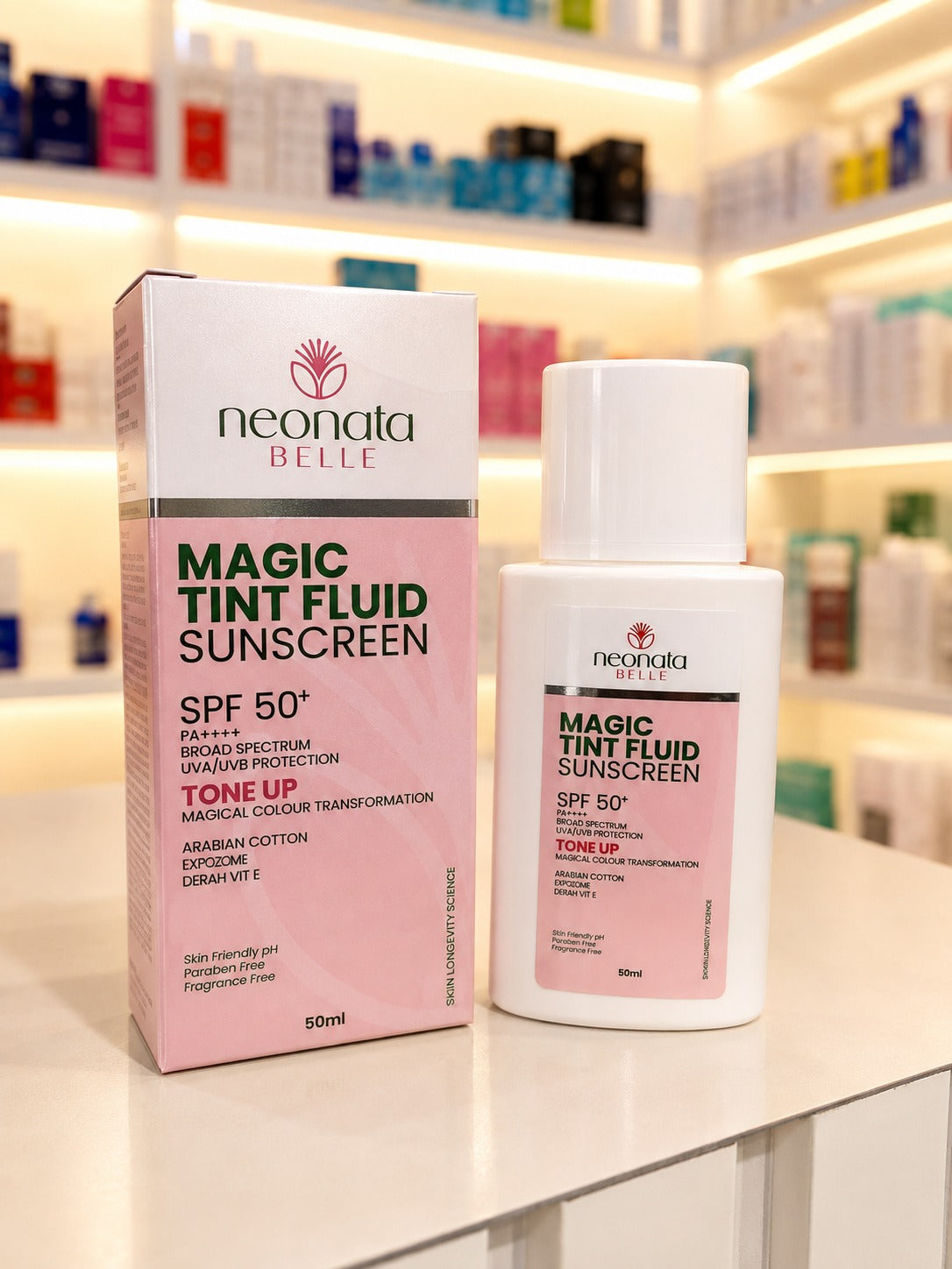 Neonata Belle Magic Tint Fluid Sunscreen
