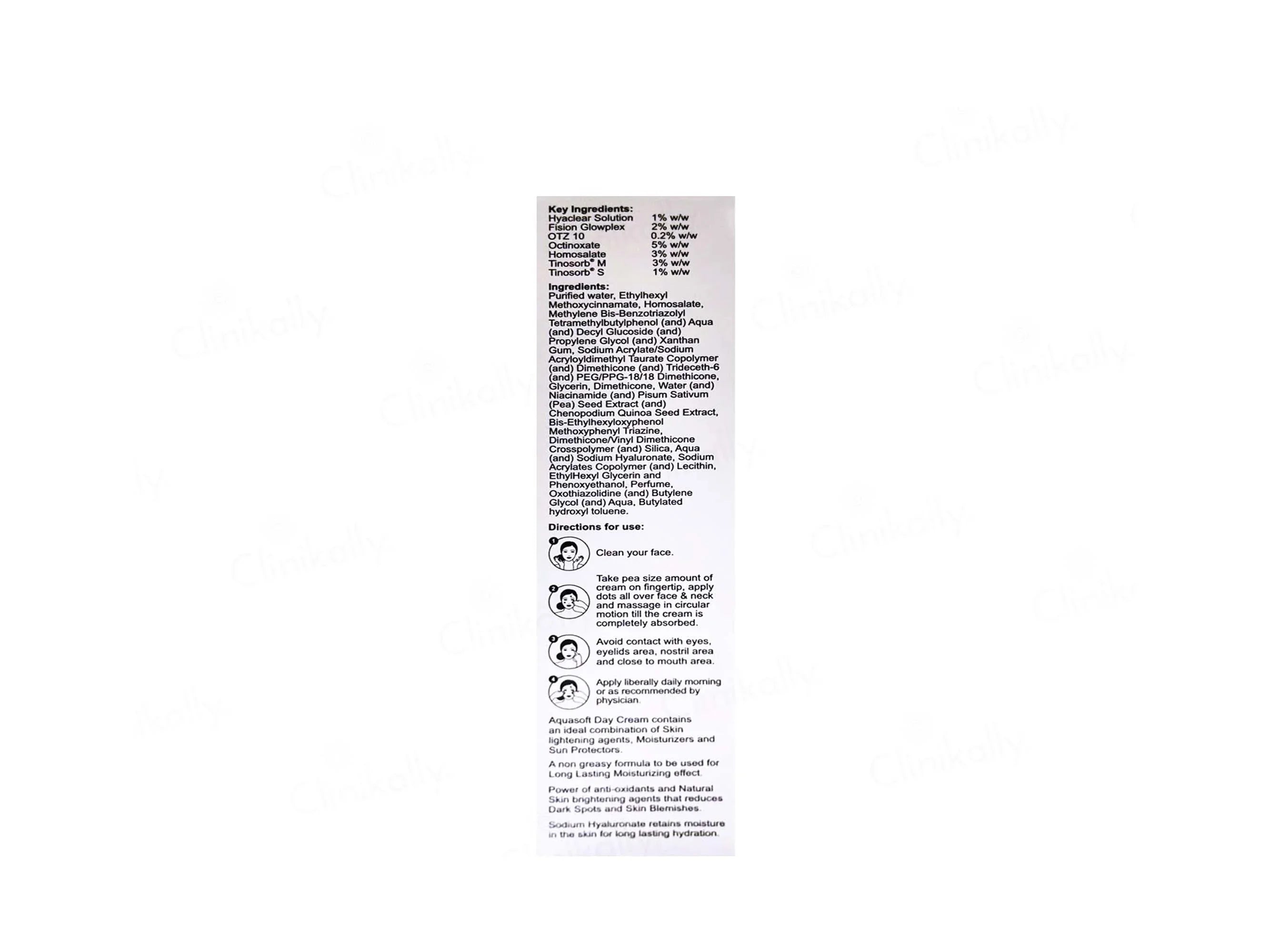 Aquasoft Day Advanced Hydration Cream SPF 50+ PA+++ - Atomic Pharmacy