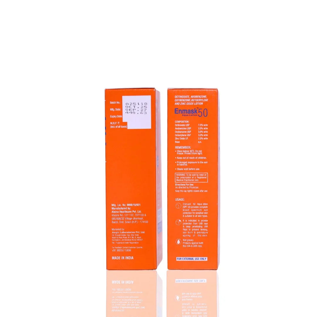 Enmask 50 Aqua Sunprotect Lotion SPF 50