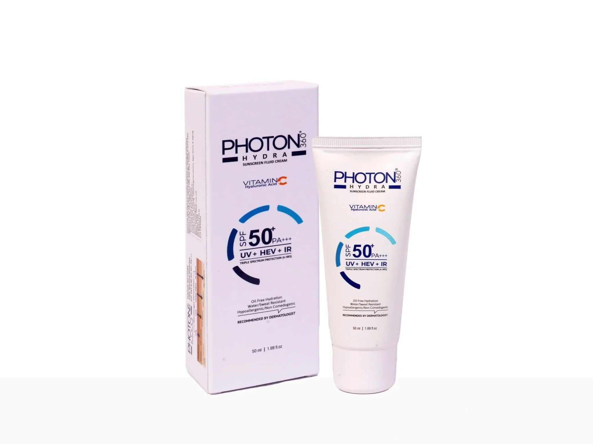 Aclaris Photon 360 Hydra Sunscreen Fluid Cream SPF 50+ - Atomic Pharmacy