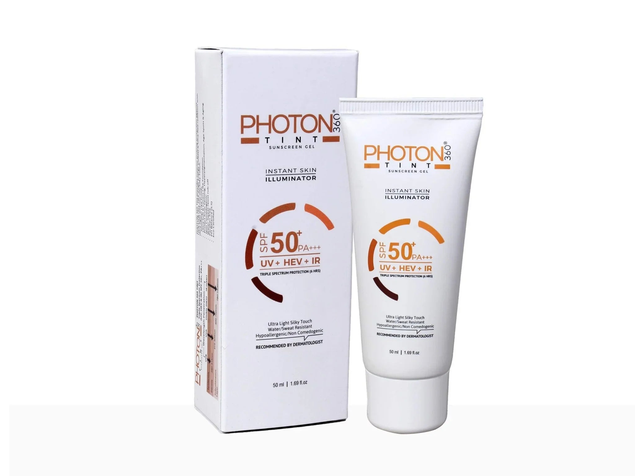 Aclaris Photon Tint 360 Sunscreen Gel SPF 50+ PA+++ - Atomic Pharmacy
