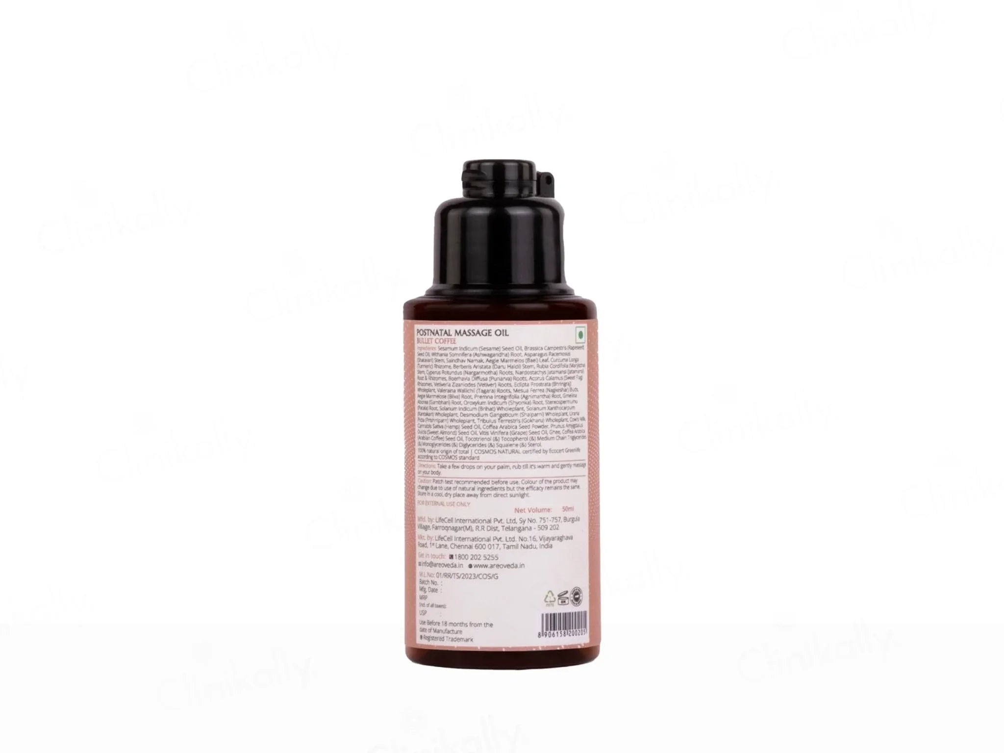 Areoveda Post Natal Massage Oil - Atomic Pharmacy