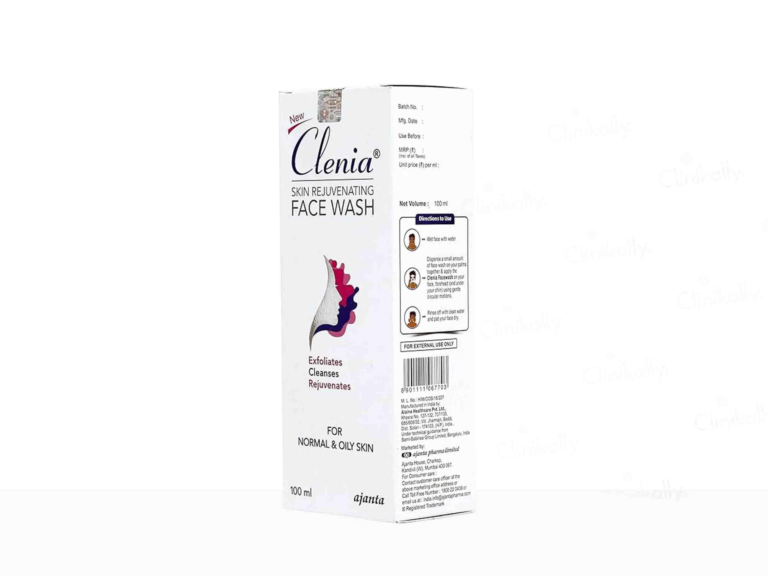 New Clenia Skin Rejuvenating Face Wash - Atomic Pharmacy
