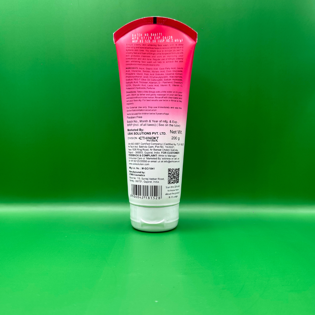 Ethiglo Face Wash 200 gm
