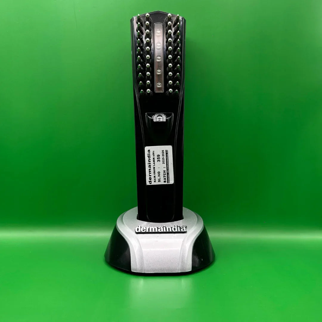 DermaIndia Laser Hair Comb for Hair Fall Control