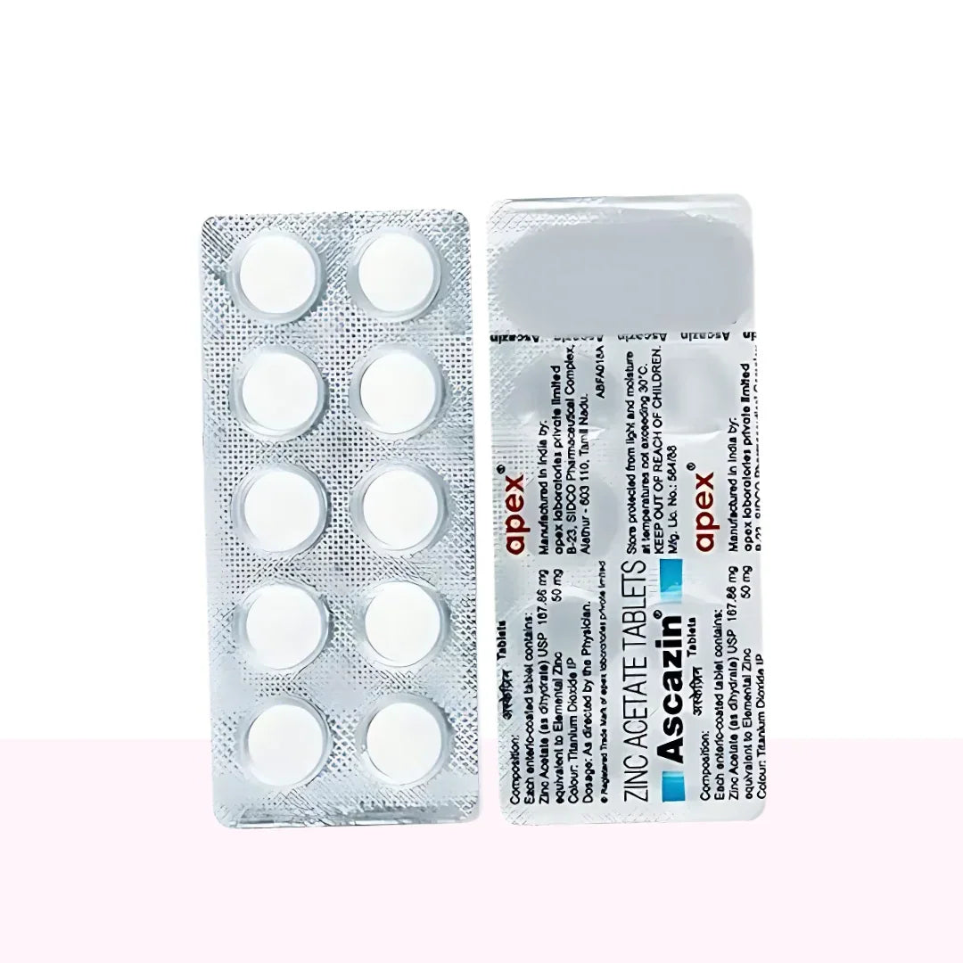 Ascazin 10 Tablets - Atomic Pharmacy
