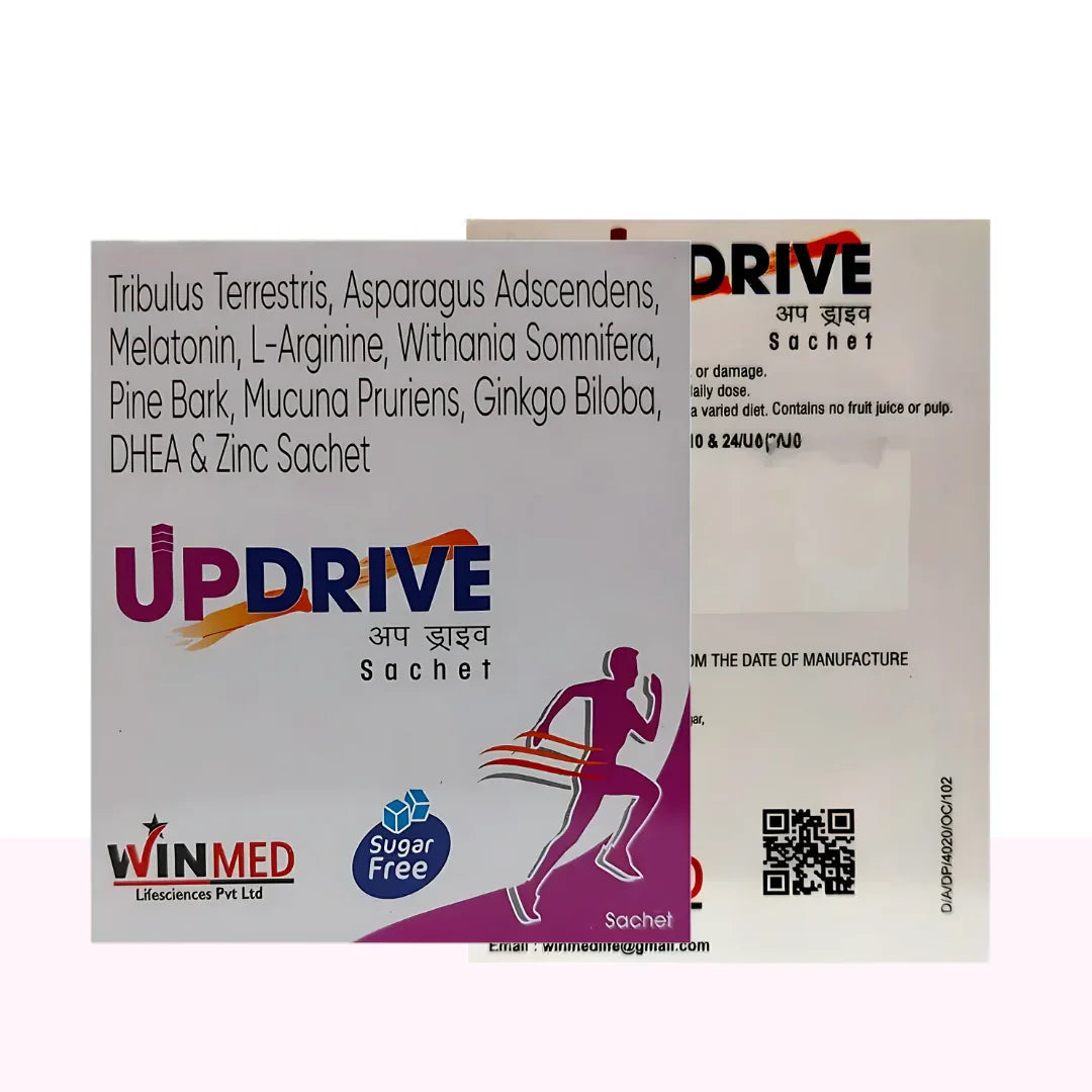 Updrive Sachet Sugar Free - Atomic Pharmacy