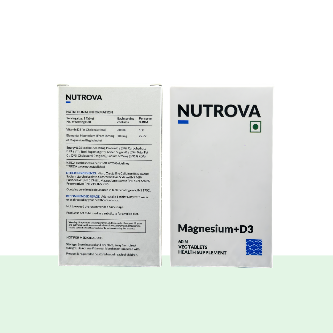 Nutrova Magnesium+D3