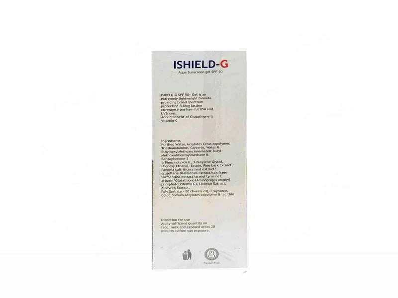 Azelia I-Shield-G Aqua Sunscreen Gel SPF 50 - Atomic Pharmacy