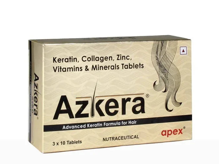 Azkera Advanced Keratin Formula For Hair Tablet - Atomic Pharmacy