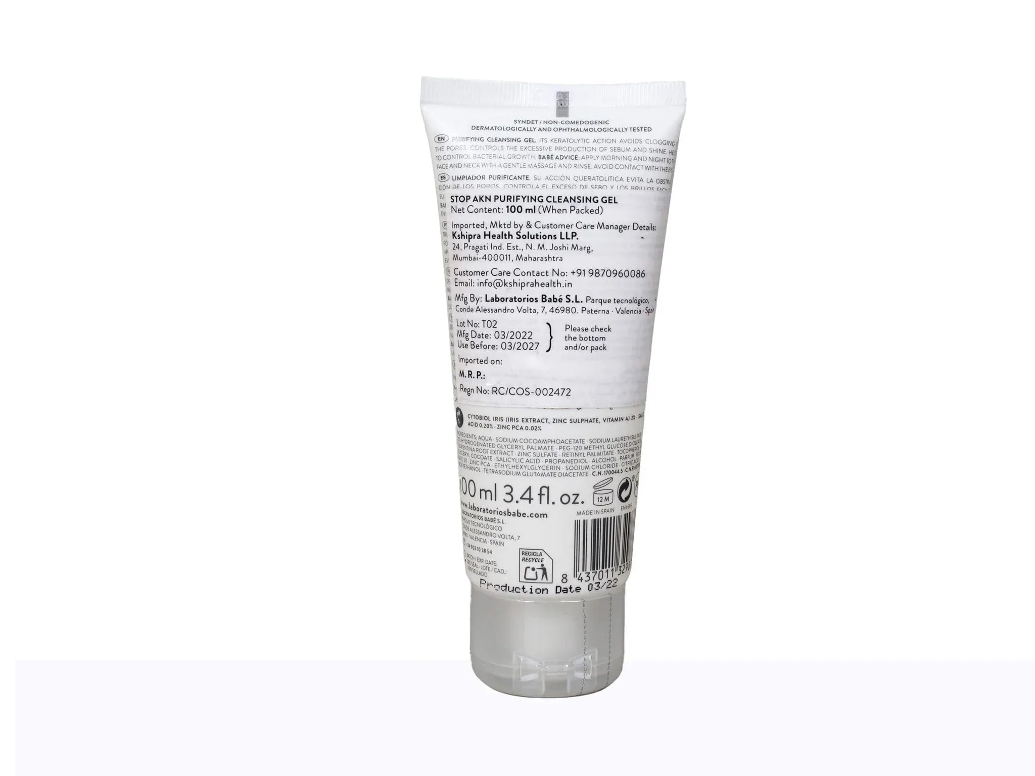 BABE Stop AKN Purifying Cleansing Gel - Atomic Pharmacy