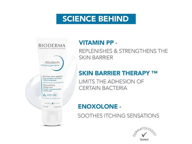 Bioderma Atoderm Intensive Gel-Creme Ultra-Soothing Cooling Care - Atomic Pharmacy