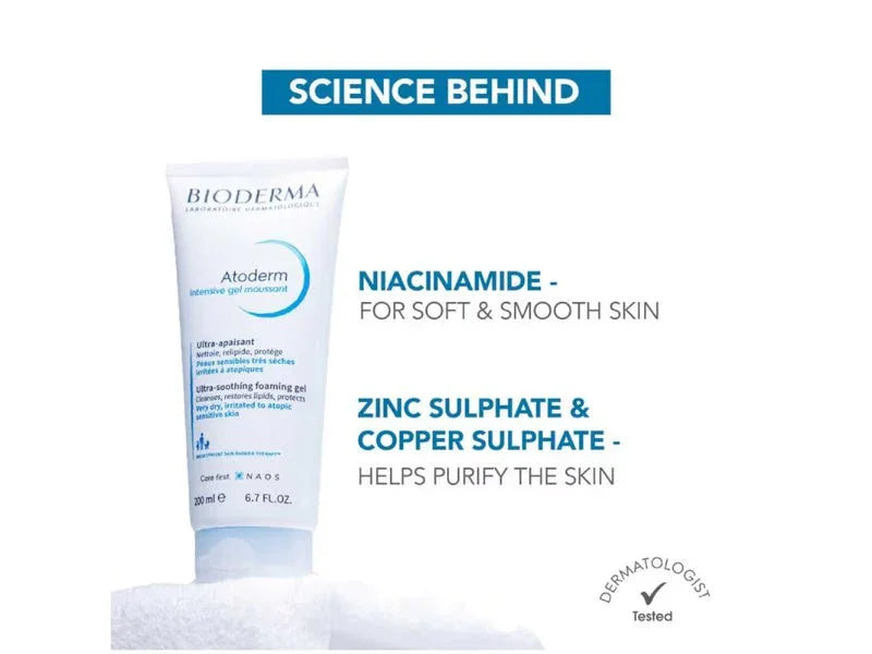 Bioderma Atoderm Intensive Gel Moussant - Atomic Pharmacy