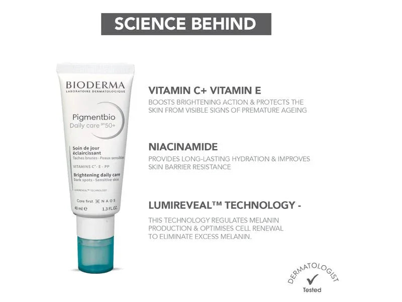 Bioderma Pigmentbio Daily Care SPF 50+ - Atomic Pharmacy
