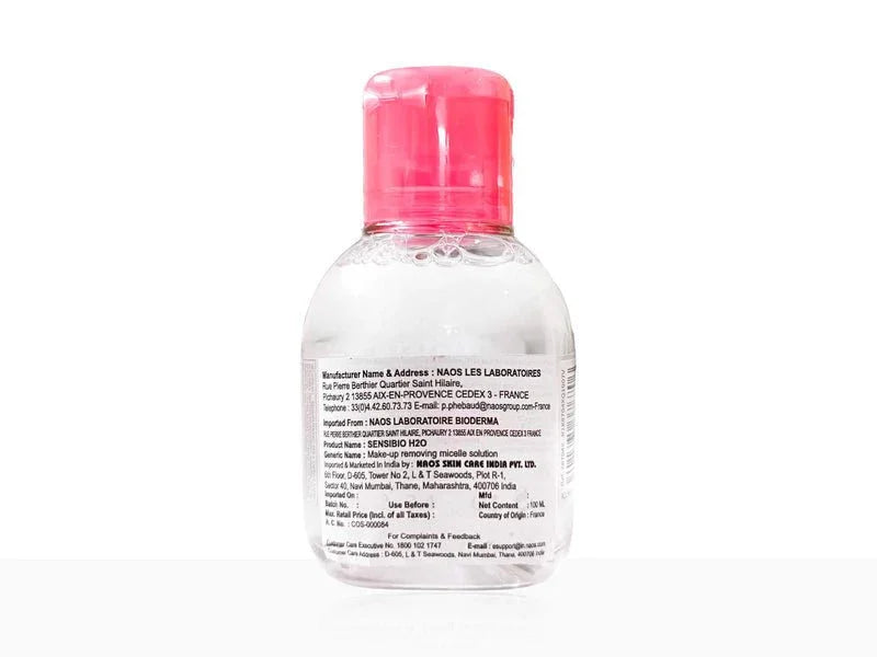 Bioderma Sensibio H2O Micellar Water Makeup Remover - Atomic Pharmacy