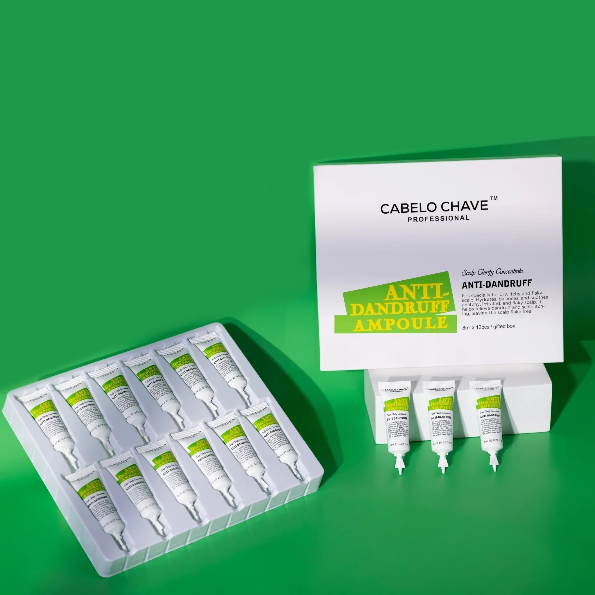 Cabelo Chave Professional's Anti- Dandruff Ampoule - Atomic Pharmacy