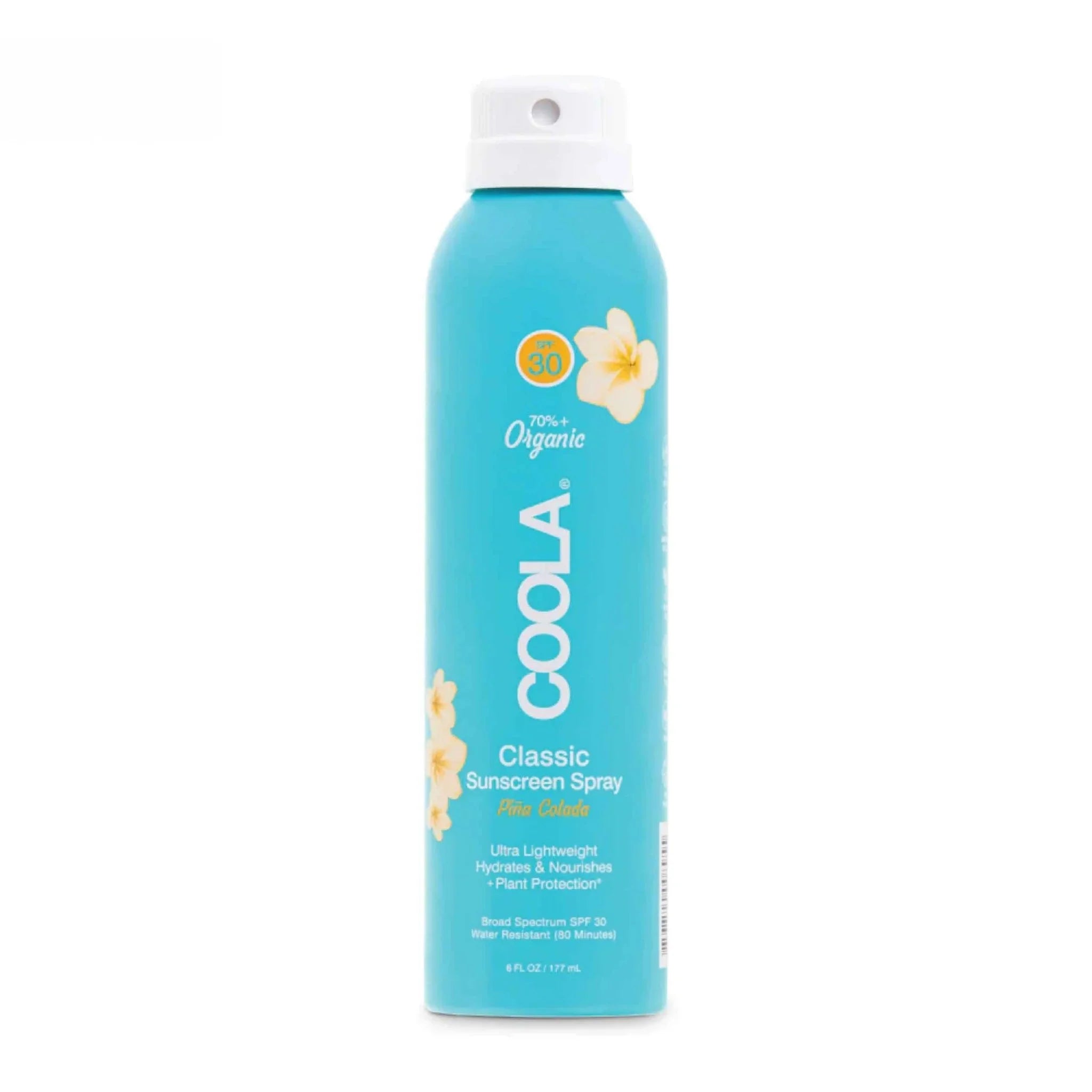 Coola Classic Sunscreen Spray SPF 30, Pina Colada, 177 ml - Atomic Pharmacy
