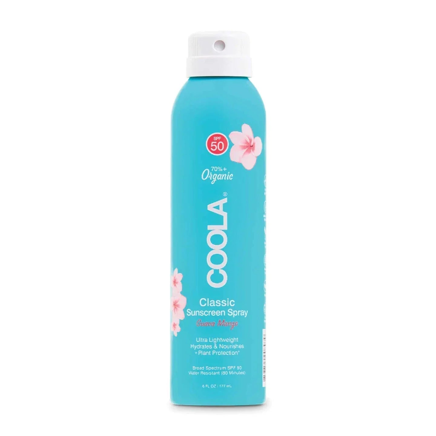 Coola Classic Sunscreen Spray SPF 50, Guava Mango, 177 ml - Atomic Pharmacy