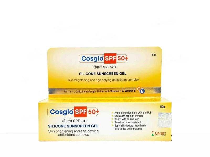 Cosglo Silicone Sunscreen Gel SPF 50+ - Atomic Pharmacy