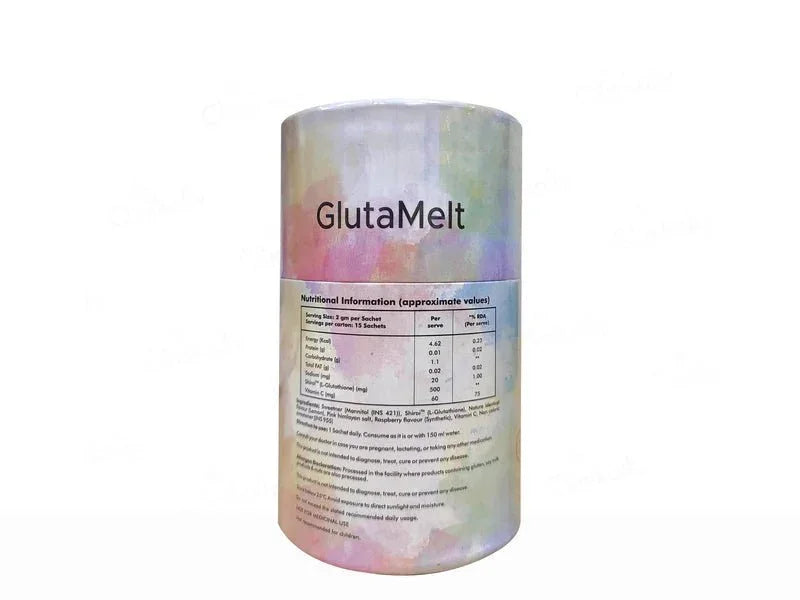 Cosmofix Glutamelt Powder - Lemon Flavour - 15 Sachets - Atomic Pharmacy