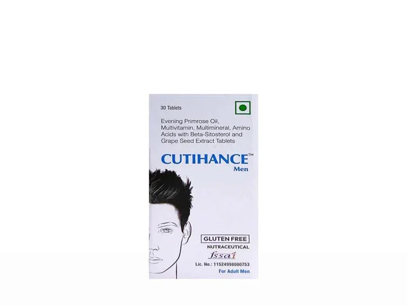 Cutihance Men Nutraceutical Tablet - Atomic Pharmacy