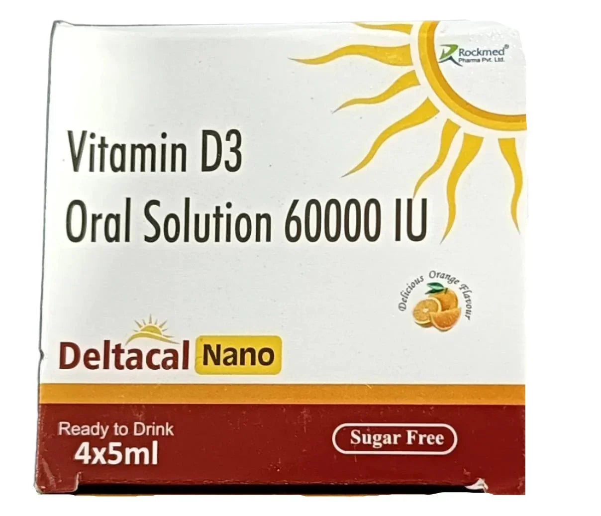 Deltacal Nano Vitamin D3 Oral Solution 60000 IU - Atomic Pharmacy