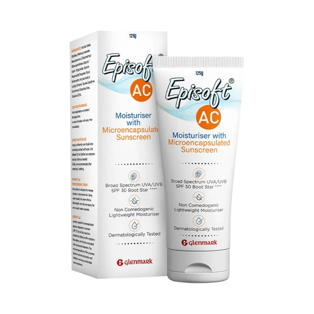 Episoft AC Moisturiser with Sunscreen SPF 30 75g - Atomic Pharmacy