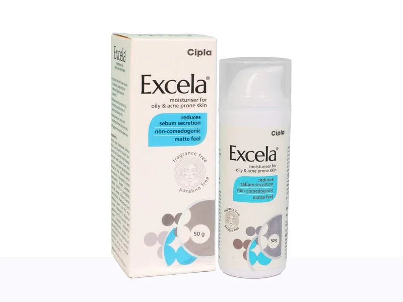 Excela Moisturiser for Oily & Acne Prone Skin - Atomic Pharmacy