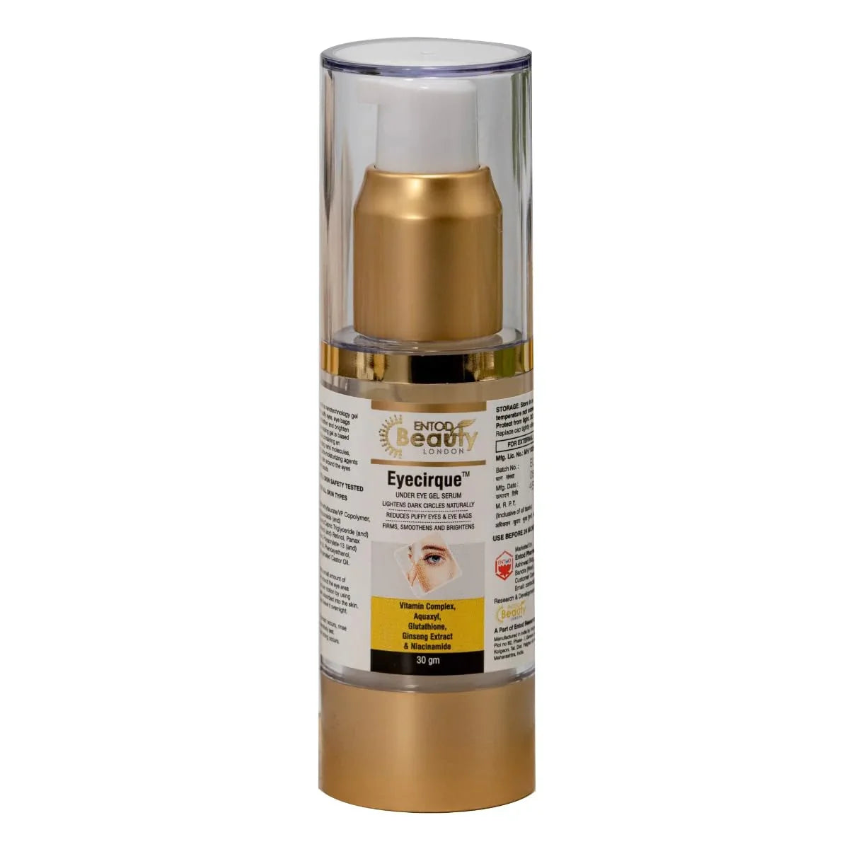 Eyecirque Under Eye Gel Serum 30 gm - Atomic Pharmacy