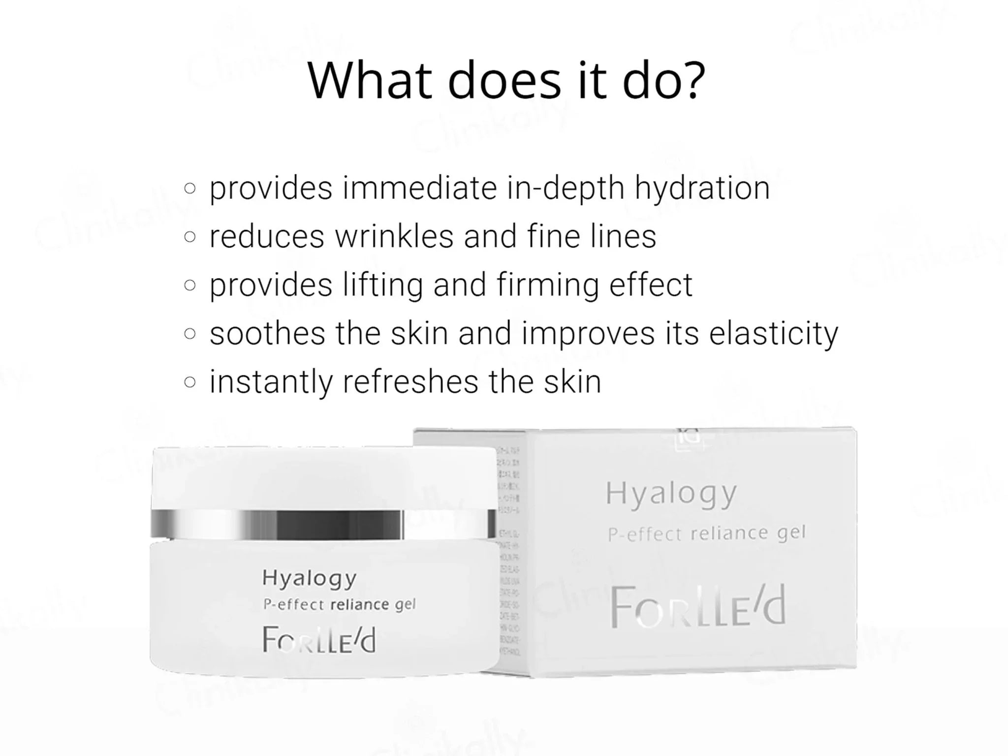 Forlle'd Hyalogy P-Effect Reliance Gel - Atomic Pharmacy