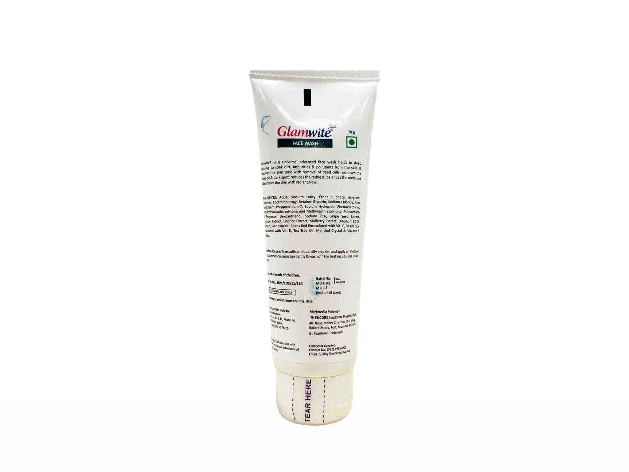 Glamwite Face Wash - Atomic Pharmacy