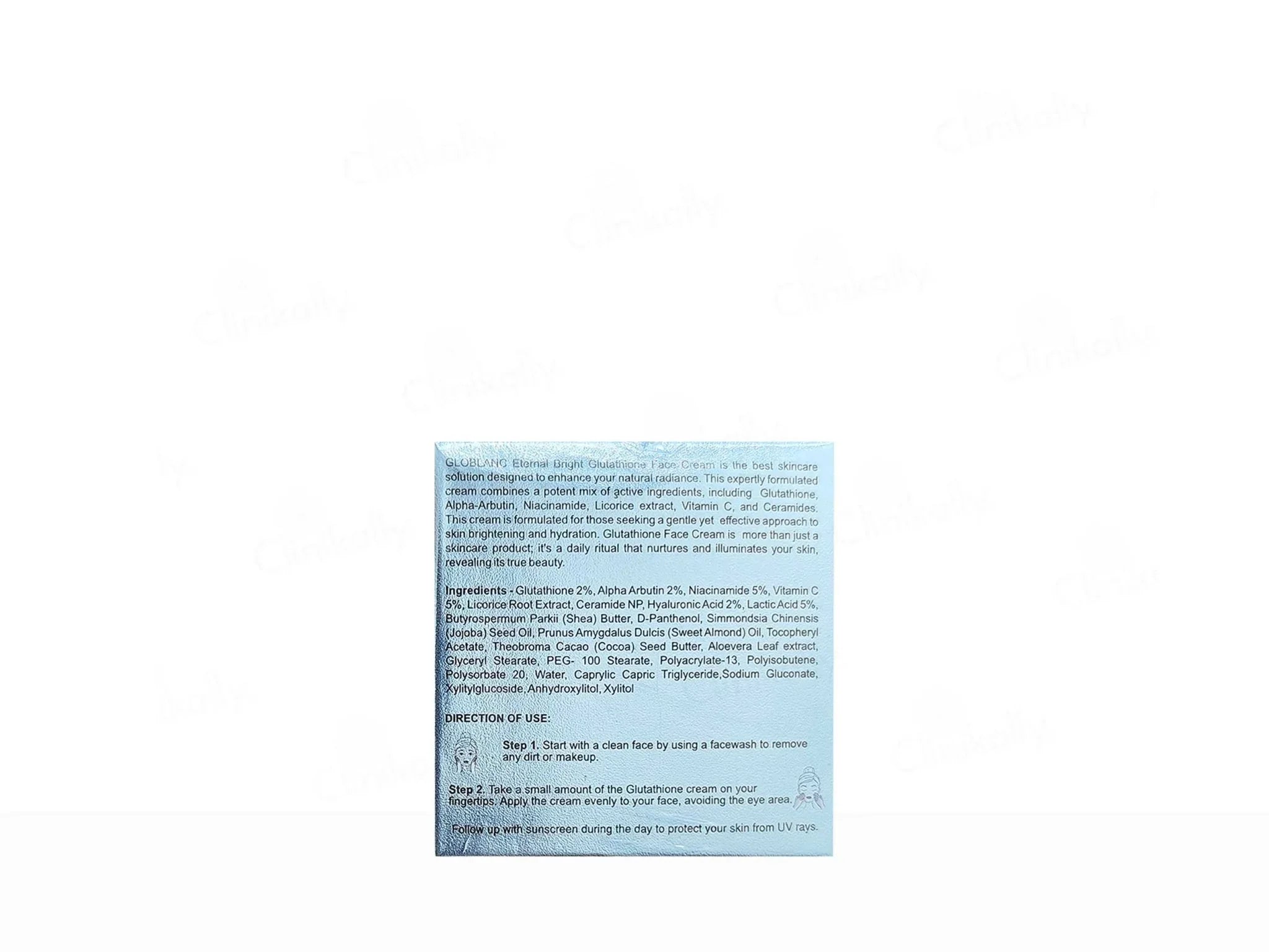 Glo Blanc Eternal Bright Glutathione Face Cream - Atomic Pharmacy