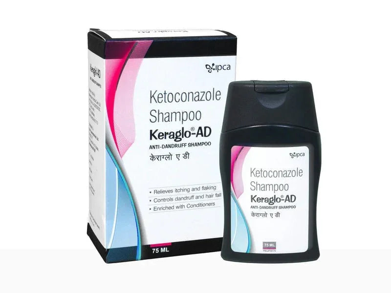 IPCA Keraglo-AD Anti-Dandruff Shampoo - Atomic Pharmacy