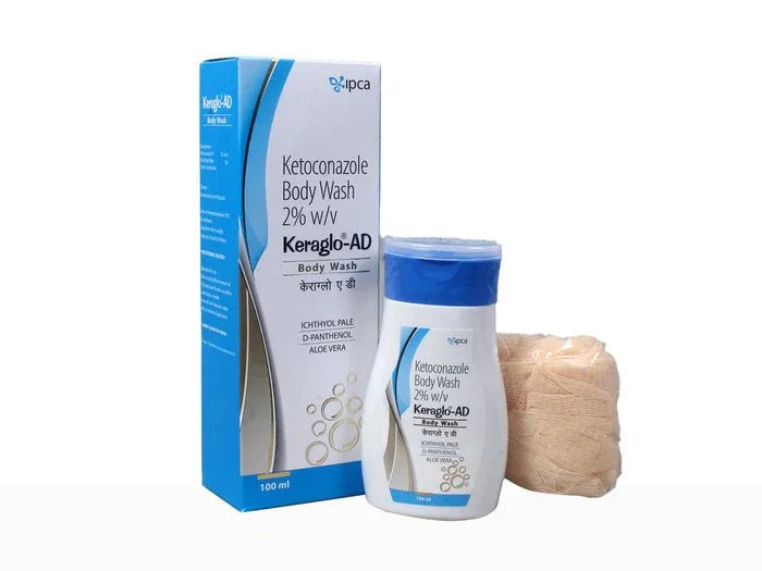 IPCA Keraglo-AD Body Wash - Atomic Pharmacy