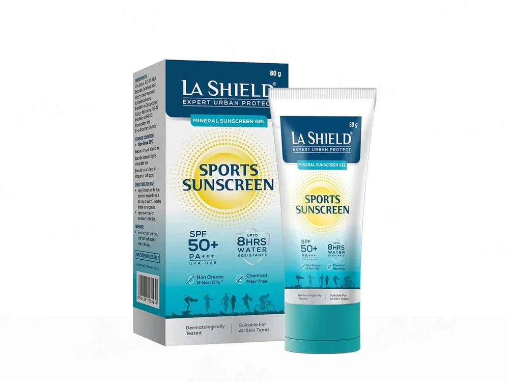 La Shield Expert Urban Protect Mineral Sports Sunscreen Gel SPF 50+ PA++++ - Atomic Pharmacy