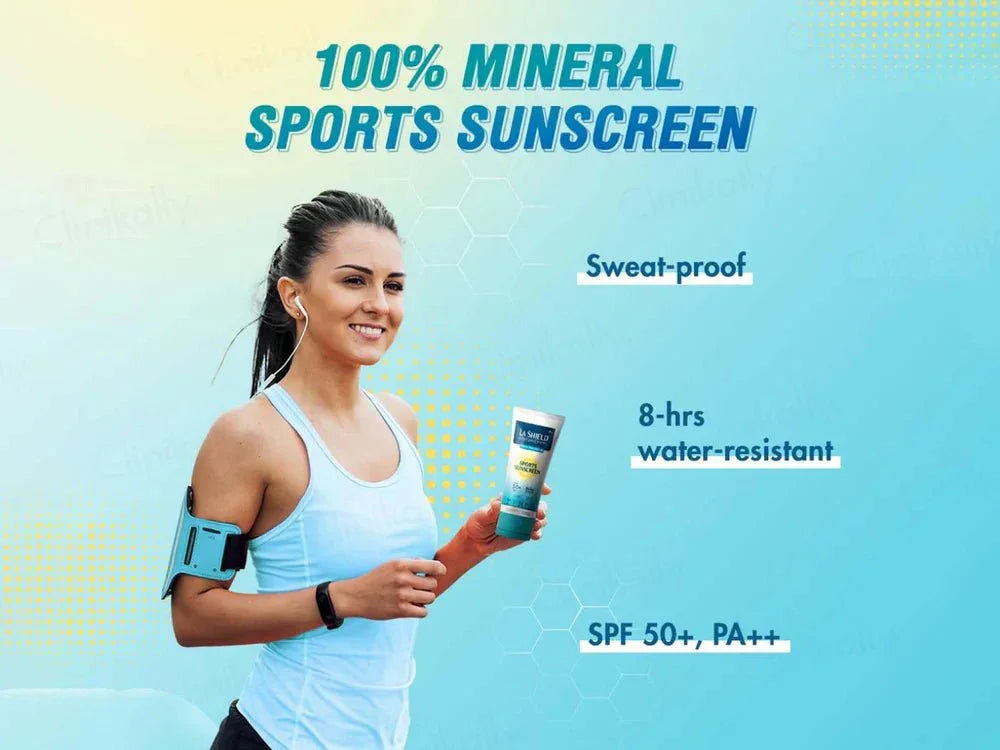La Shield Expert Urban Protect Mineral Sports Sunscreen Gel SPF 50+ PA++++ - Atomic Pharmacy