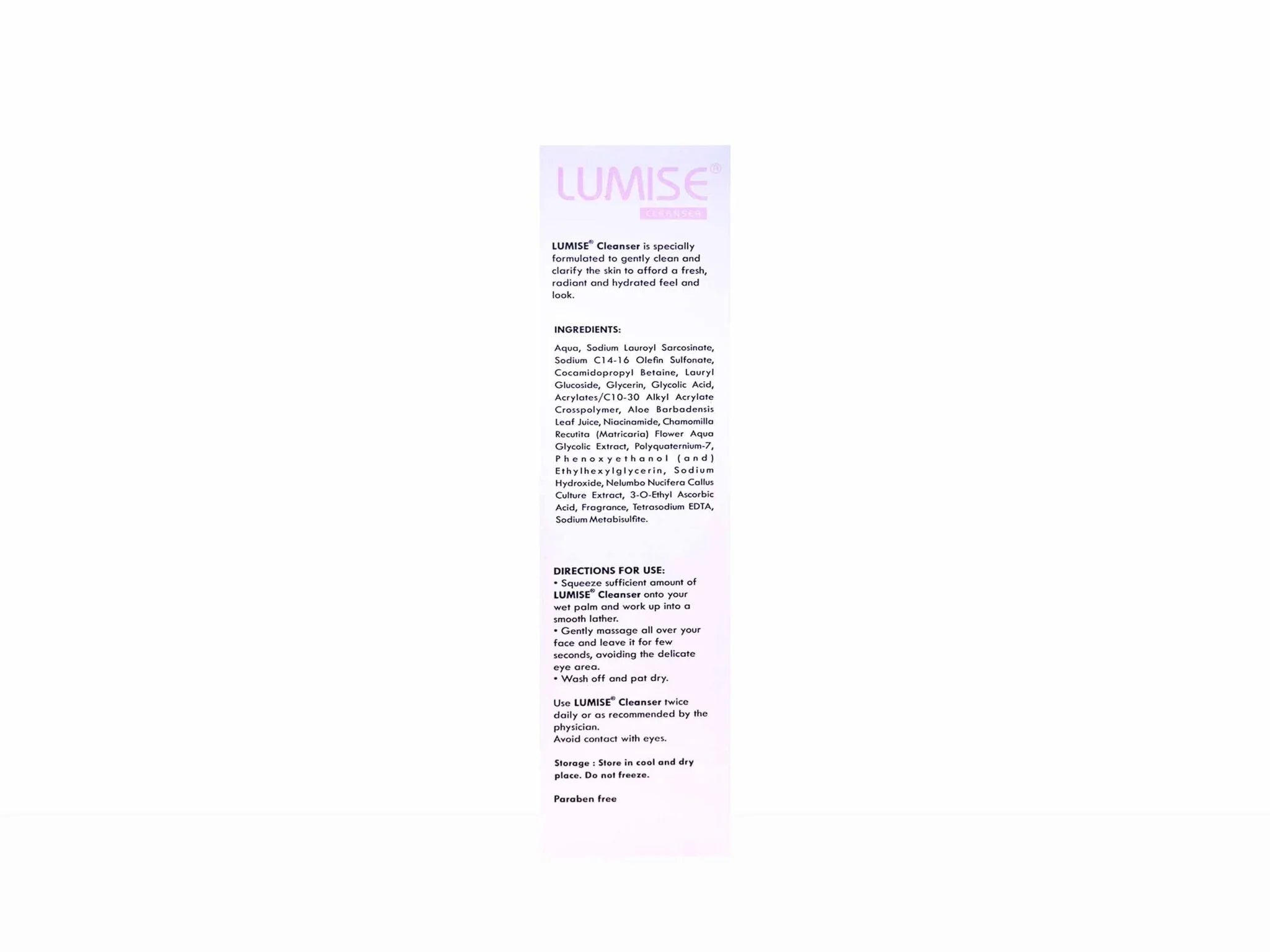 Lumise Cleanser - Atomic Pharmacy